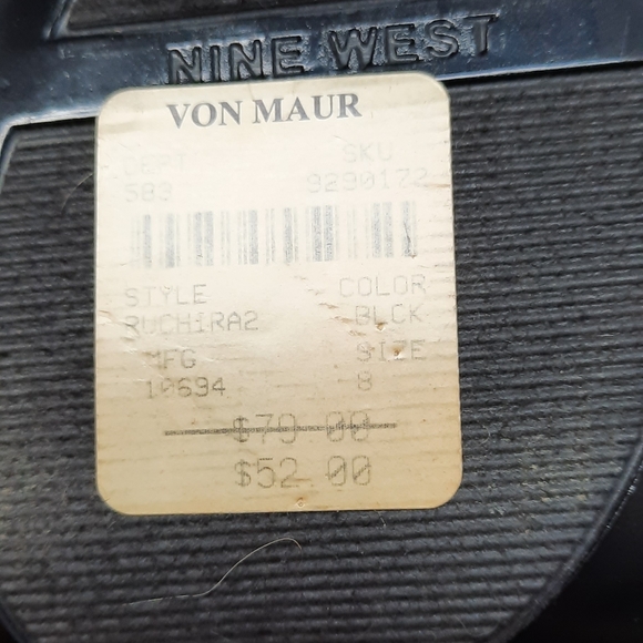 Nine West Rocha Sparkly Lace Overlay Pumps Size 8. Never worn. - Picture 3 of 7